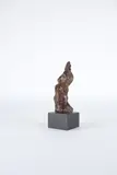 Female Nude Patinated bronze on stone base Numbered 3/6 22 by Nick Hume, Patinated bronze on stone base, sold Aug 2020