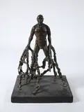 Sedentarism Signed and numbered 1/9 Bronze on a painted wooden base by Lorenzo Quinn, Bronze on a painted wooden base, offered Aug 2020