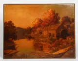 Seascape by Samuel Webley, oil on panel, sold Mar 2020