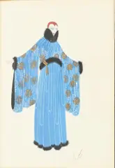 Untitled by Erté, c.1916, gouache and gold, sold Mar 2020
