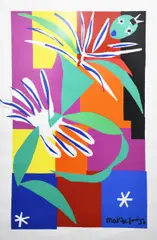 After La Danseuse Creole by Henri Matisse, print on paper, sold Mar 2020