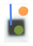 Untitled by Barrie Cook, lithograph on paper, sold Mar 2020
