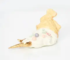 White Unicone by Anna Barlow, sculpture, offered Mar 2020