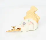 White Unicone by Anna Barlow, sculpture, offered Mar 2020
