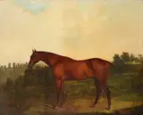 Partisan by James Barenger, 1827, Oil on canvas, sold Mar 2020