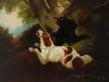 2 x by John Mears, 1877, Oil on canvas, sold Mar 2020