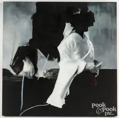 Untitled by Kenichi Hoshine, acrylic on panel, sold Sep 2022
