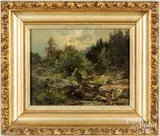 landscape by Bernard Muhlig, oil on canvas, sold Sep 2022