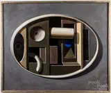Untitled by Joseph Anthony Amarotico, acrylic on canvas, sold Aug 2022