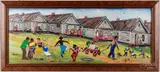 landscape by Maurice Cook, oil on canvas, sold Jul 2022