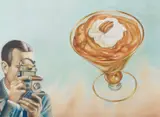 Untitled by Marilyn Murphy, colored pencil on paper, sold Aug 2026