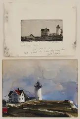 Untitled by Stephen Scott Young, watercolor painting, sold Aug 2026