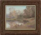 Untitled by Ron Williams, oil on canvas, sold Aug 2026