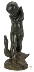 Untitled by Edward Berge, bronze titled ", sold Aug 2026