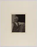 GULLAH BLACK MAN S.C. SOUTH CAROLINA PHOTOGRAPHIC PORTRAIT by Doris Ulmann, platinum print depicting an older African American man with grey hair and beard, sold Dec 2023