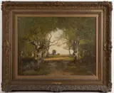 VIRGINIA LANDSCAPE by Max Weyl, oil on canvas, sold Dec 2023