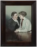 Untitled by Clarence Frederick Underwood, PRINT, sold Oct 2023