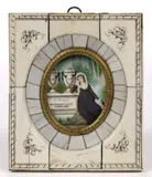 ESSEX CO., VIRGINIA MEMORIAL MINIATURE by Faulconer Family, watercolor on cardstock, sold Sep 2023