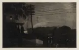 THE PASSING FREIGHT, DANBURY by Martin Lewis, drypoint etching on paper, sold Sep 2023