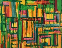 Untitled by Jack E Johnson, Watercolor, sold Mar 2024