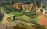 Quarry by Jack E Johnson, Oil on canvas, sold Mar 2024