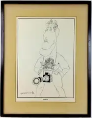 Number two by Gerald Scarfe, Lithograph titled "Number two", sold May 2024