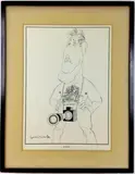 Number two by Gerald Scarfe, Lithograph titled "Number two", sold May 2024