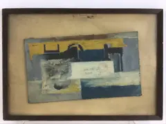 Untitled by Richard Rogers, Oil on board, sold May 2024