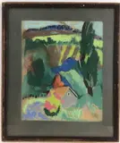 Untitled by Richard Rogers, Mixed media, sold May 2024