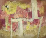 Untitled by Richard Rogers, Oil on canvas, sold May 2024