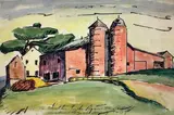 Untitled by Richard Rogers, Watercolor, sold May 2024