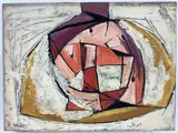 Untitled by Richard Rogers, Oil on board, sold May 2024