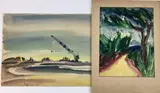 Untitled by Richard Rogers, Watercolors (2), sold May 2024