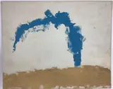 Untitled by Richard Rogers, Oil on board, sold May 2024