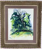 Untitled by Elnora "Nora" Hauser, Watercolor, sold May 2024