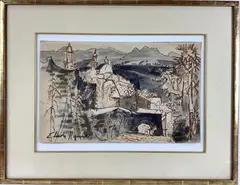 Untitled by Elnora "Nora" Hauser, Watercolor, sold May 2024
