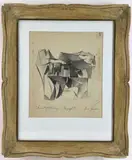 Untitled by Elnora "Nora" Hauser, Lithograph, sold May 2024