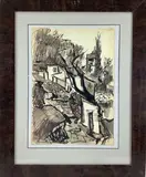 Untitled by Elnora "Nora" Hauser, Watercolor, sold May 2024