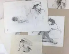 Untitled by Tom Birkner, Pencil, sold May 2024
