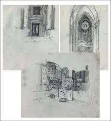 Untitled by Tom Birkner, Pencil sketches, sold May 2024