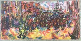 Untitled by Marlene E. Miller, Oil on board, sold May 2024