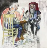 Untitled by Marlene E. Miller, Oil on canvas, sold May 2024