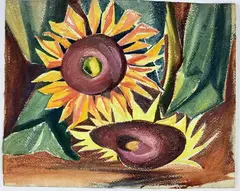 Untitled by Richard Rogers, Watercolor, sold May 2024