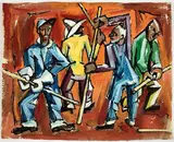 Untitled by Richard Rogers, Watercolor, sold May 2024
