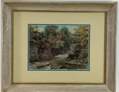 Untitled by Benjamin John Ottewell, Watercolor, sold May 2024