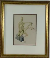 Divine Comedy by Salvador Dalí, Engraving, sold May 2024