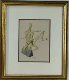 Divine Comedy by Salvador Dalí, Engraving, sold May 2024