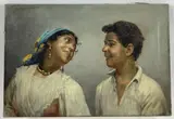 Untitled by Vincenzo Busciolano, Oil on canvas, sold May 2024