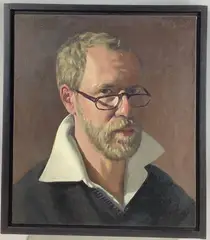 Untitled by Ron Schwerin, Oil on canvas, sold May 2024