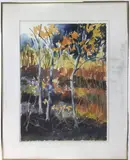 Untitled by Elnora "Nora" Hauser, Watercolor, sold May 2024